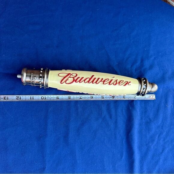 Budweiser - The Great American Lager Large Beer Tap Handle 12.5" - Picture 2 of 9